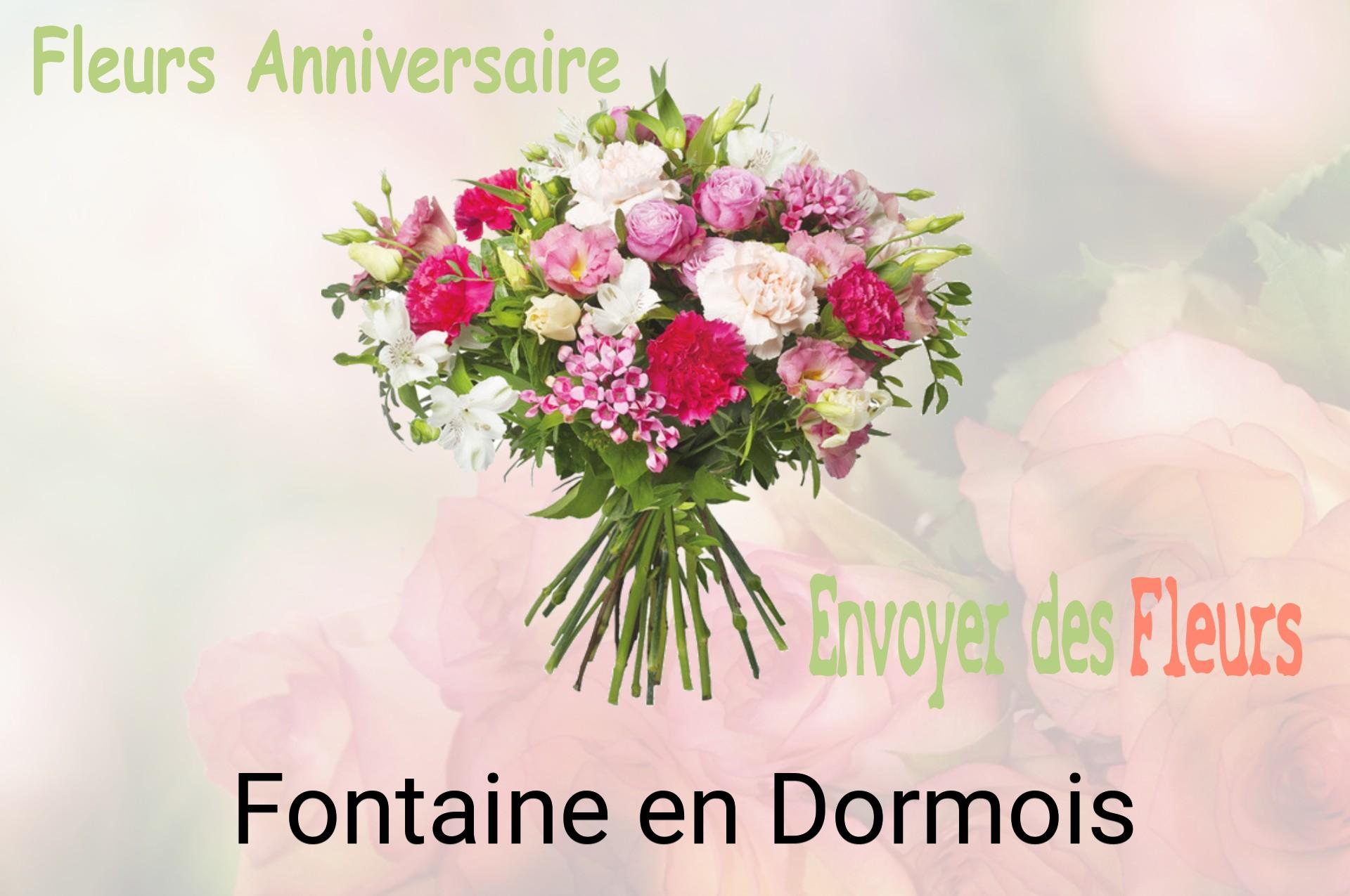 Bouquet de fleurs d’anniversaire livré à Fontaine-en-Dormois