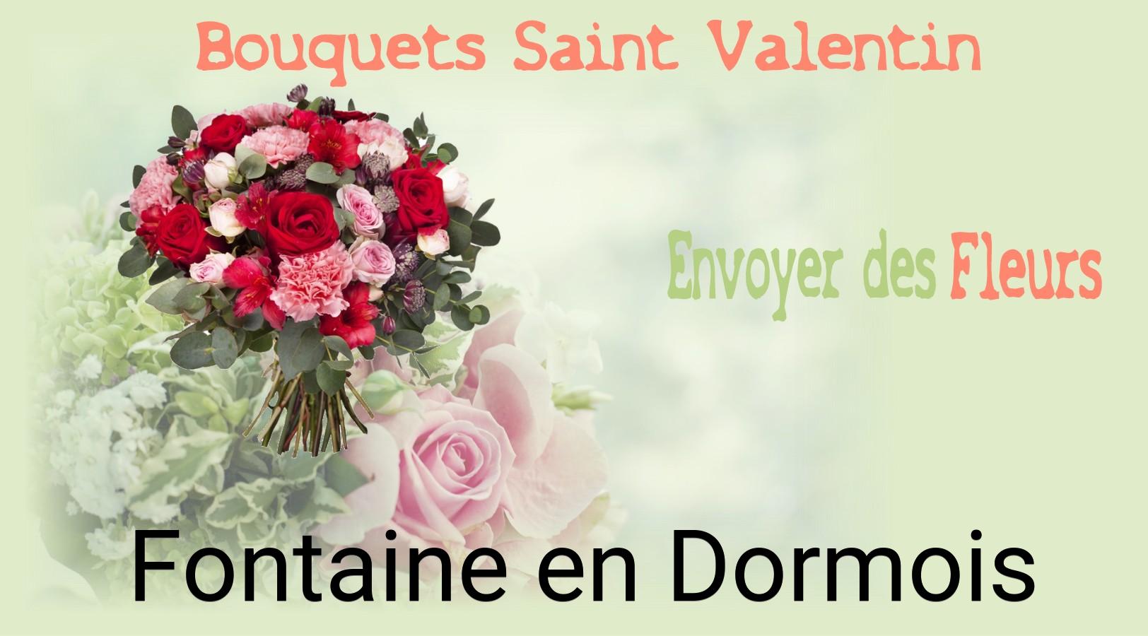 Roses de Saint-Valentin livrées à Fontaine-en-Dormois